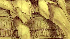 The vintage erotic illustration is a great way to get in the mood