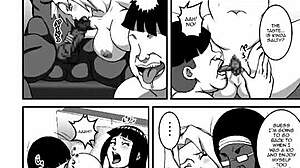 naruto fucks hinata's ass hard