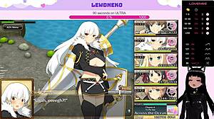 vtuber lewdneko dives into evenicle part 22 with cute elf action