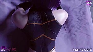 raven buttjob in teen titans pov, feels so real in 3d!