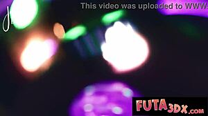 Futa3dx Challenge - Hold Off Cumming Until Countdown Ends with Big Cock Titty Fuck