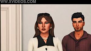 Desperate Husband Cheats On Wife With Big Cock Futa Shemale Real Estate Agent At Open House!