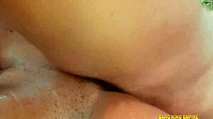 Hardcore Bush Fuck as Step Mom Becky Valentine Bangs Step Son in Secret