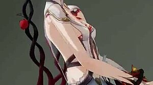 video 340 shows a wild 3d creampie in tight pussy.