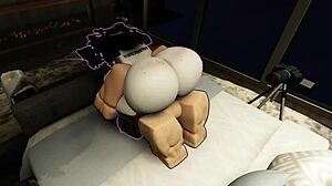 un desconocido me invita a casa y me sorprende con su enorme cosa roblox condo horny