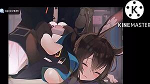 Arknight hentai with big busty action