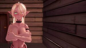 Monster Girl Island Prologue: Faranne's Huge Tits and Face-Sitting Punishment