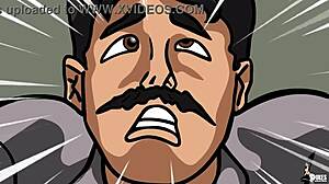 look at this thick irish milf grinding on a hard cock in hentai