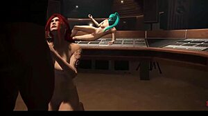 april fooze and sana satoru in rule 34 manga animation with black doggystyle anime.