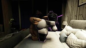 un desconocido me invita a casa y me sorprende con su enorme cosa roblox condo horny