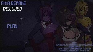 玩Fnia重制版游戏，无评论