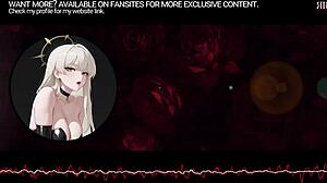 what if a blonde bimbo sissy begs for strapon femdom encouragement