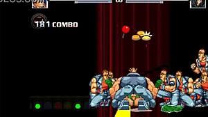 Hentai Mugen Orchid gangbang with raw doggystyle action and messy creampie finish.