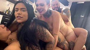 Doing It Right with Amazing Group Sex! Pussies Throbbing and Dripping as We Finish Together!