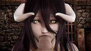 Hardcore Sex with Albedo: 3D Hentai Uncensored Teen Action