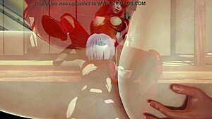 Waifu Shinji, Asuka, and Rei in Hot Lesbian Sex Action