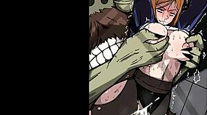 hentai gallery of jujutsu kaisen with simpsons twisted crossover scenes