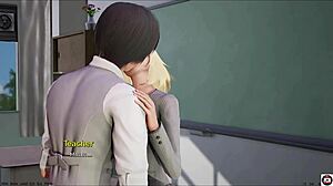 Hey, check out this big tits teen with monster cock in public sex life game pt 19