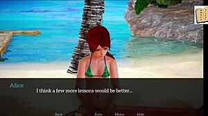 My New Family 45 - Redhead Milf With Big Tits And Teen With Small Tits In Homemade Action