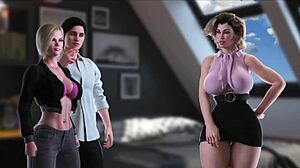 Apocalust 1 Part 7 Preview with 3D Cartoon Animations and Anime Style Elements