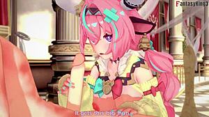 Varessa Blowjob and Boobjob in Genshin Impact 2