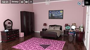 Holy Hell! Slutty Milf Shows Big Tits in Girl House Gameplay 7