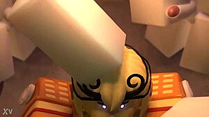 The GOLDEN EXPERIENCE by Rusmynth Delivers Deepthroat Animation Thrills!