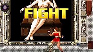 Mugen Blaze Fielding gets fucked by many in this wild hentai scene