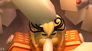 The GOLDEN EXPERIENCE by Rusmynth Delivers Deepthroat Animation Thrills!