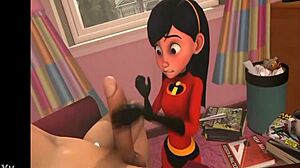 Ever Wonder How Violet Parr Masters Hand Skills in Hentai POV?