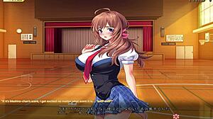 A class of cute girls experience something new