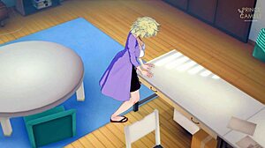 Mitsuki Bakugo, horny housewife in My Hero Academia