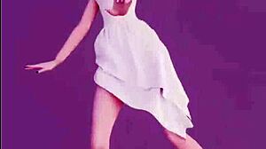 bella chica anime dancing with sensual moves 😍