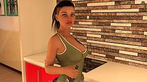 Step Sisterly Lust 25 - Hot 20-Year-Old Coworker Fucked Hard. Perfect Titties in Cowgirl and Doggy with Massive Creampie on Bed.