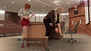 Fetish Locator 12 - Blonde Femdom Mistress Dominates in Game