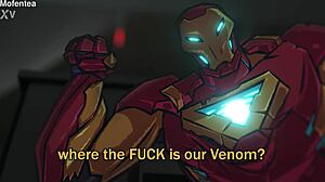 Bold venom grind with psylocke in marvel animation