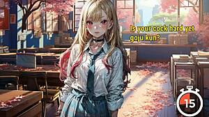 Marin Kitagawa in Dress Up Darling Hentai with AI-Generated JOI Stroking Game.