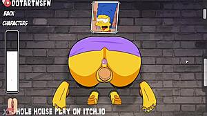 Marge Simpson Stuck in Glory Hole Incident