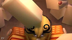 The GOLDEN EXPERIENCE by Rusmynth Delivers Deepthroat Animation Thrills!