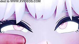 hey, ever seen a 3d cartoon like メリュジーヌビキニ? what do you think of this wild anime style?