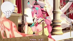 Varessa Blowjob and Boobjob in Genshin Impact 2