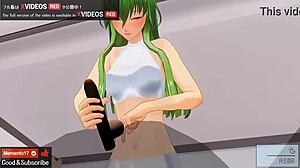 Uncensored japanese hentai anime with code geass sadistic c c performing asmr domination
