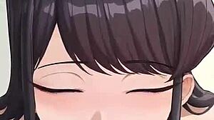 Komi, keep sucking that cock like a pro in this anime