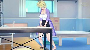 Horny Housewife Mitsuki Bakugo Masturbates In My Hero Academia