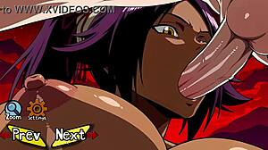 Bleach Yuroichi Takes On Giant Mission With Huge Tits And 3D Action In Game