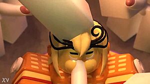 The GOLDEN EXPERIENCE by Rusmynth Delivers Deepthroat Animation Thrills!