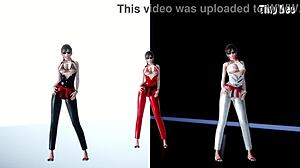 Check out this compilation of cute pin up girl Yuma in bikini at hotel, all in 3d cartoon style! 😍