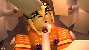 The GOLDEN EXPERIENCE by Rusmynth Delivers Deepthroat Animation Thrills!