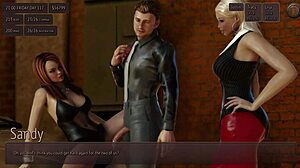 Fucking two horny bitches on roadside ends with double creampie.