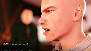 Intense Emotions Surge As Teen Handles Massive Cock In Hentai Game With Big Tits And Ass Action